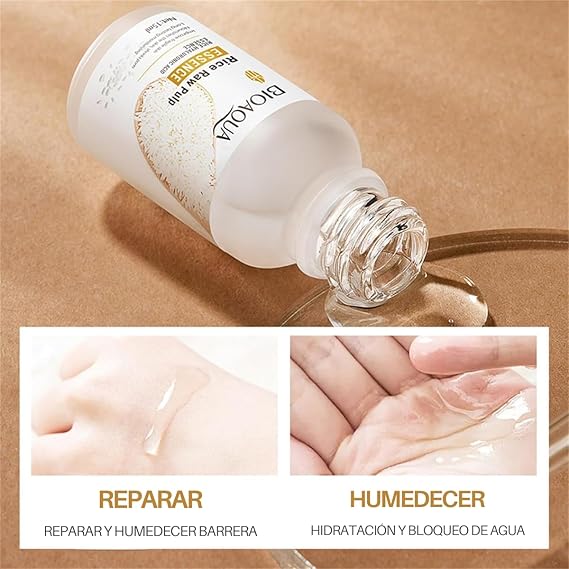 Bioaqua Suero de Arroz + Ácido Hialurónico