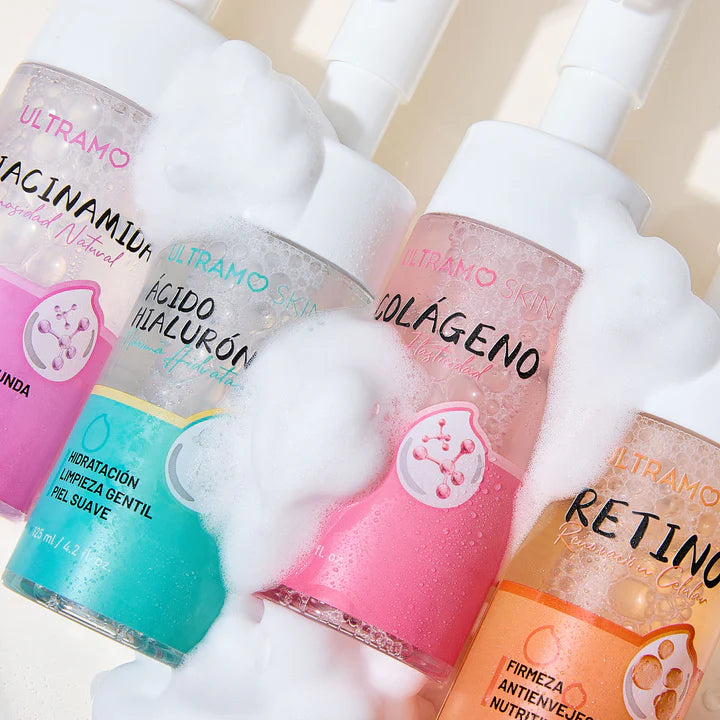 ULTRAMO SKIN Mousse Limpiadora con Colágeno