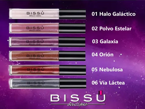 Brillo Labial con Glitter bissú (pz)