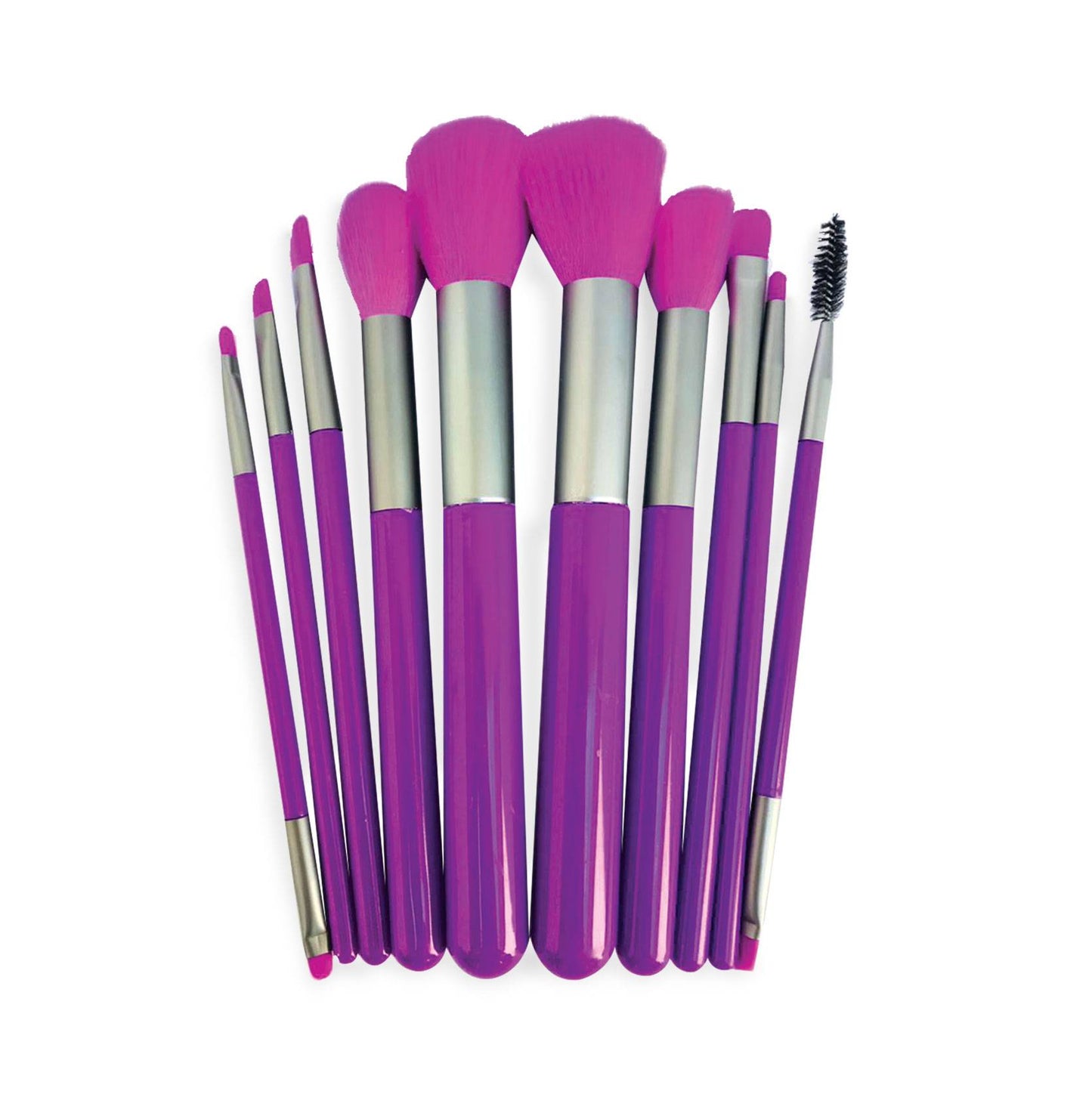 Set de Brochas Kabuki 10 Piezas | Maquillaje Profesional