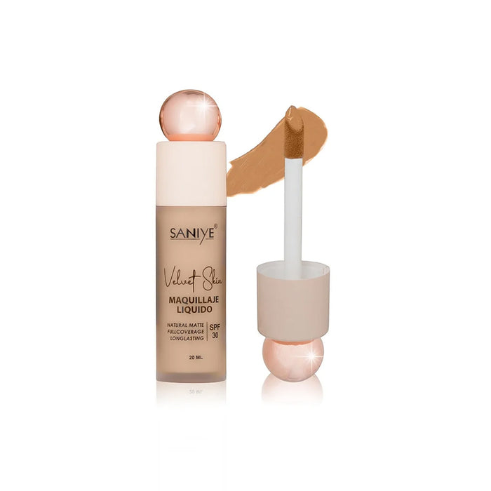 Maquillaje Velvet Skin – Saniye