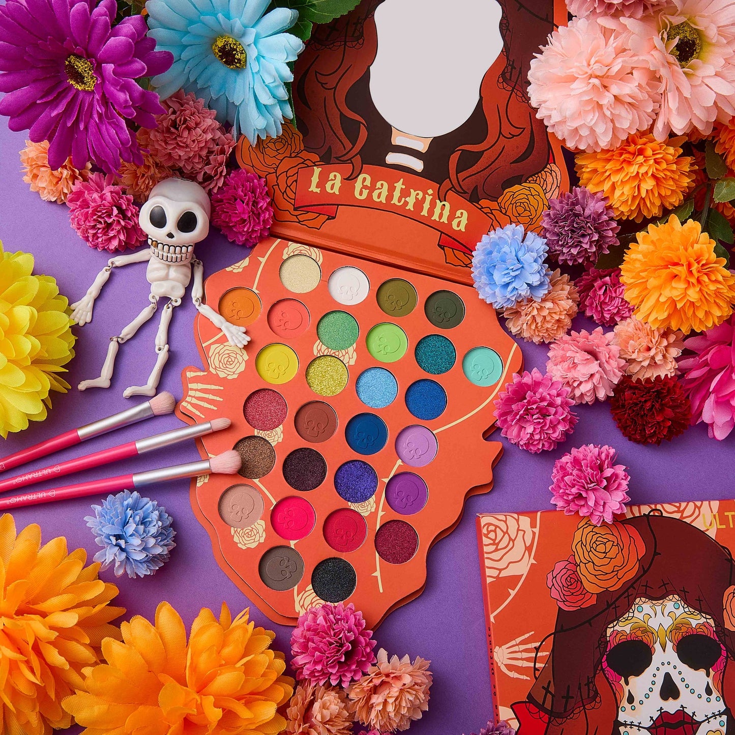 ULTRAMO Paleta Calavera de Difunto – Día de los Muertos(pieza)