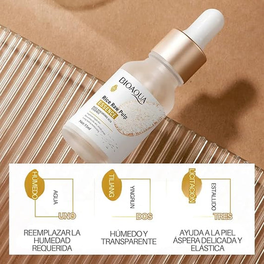 Bioaqua Suero de Arroz + Ácido Hialurónico