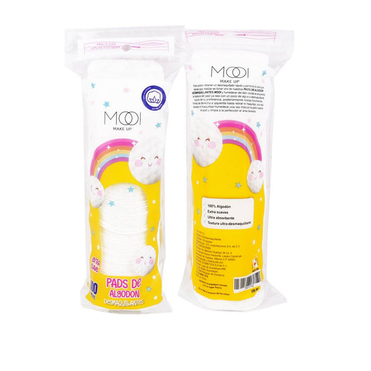 Esponjas Desmaquillantes de Algodón | Pack de 100 Piezas | Limpieza Suave y Eficaz