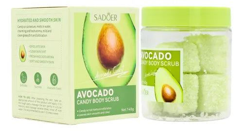 Exfoliante Corporal Natural Sadoer Candy Scrub – Avocado 140g(pz)