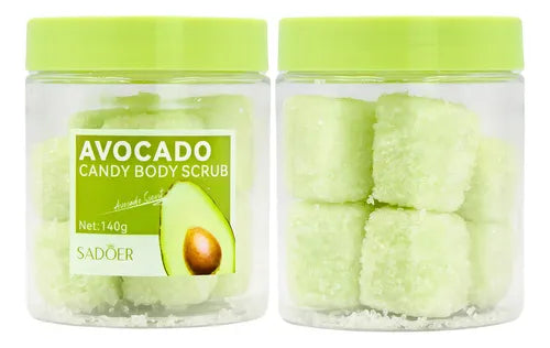 Exfoliante Corporal Natural Sadoer Candy Scrub – Avocado 140g(pz)