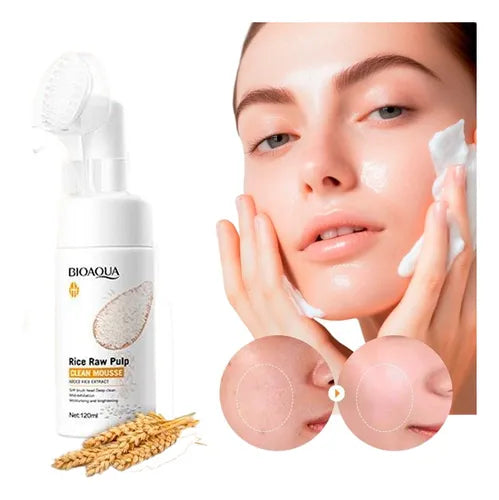 Limpiador Facial Bioaqua Espuma Hidratante Exfoliante (pz)