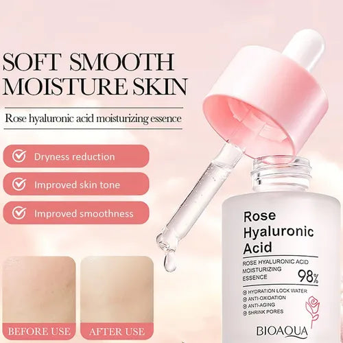 Bioaqua Suero Rosas y Ácido Hialurónico