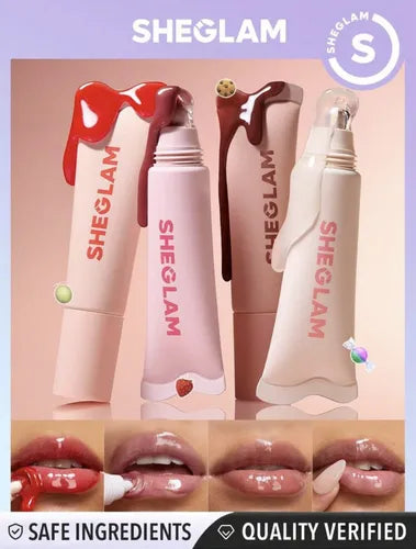 SheGlam Lip Gloss set 4 pzs