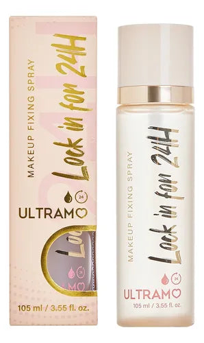 Spray Fijador ULTRAMO Lock – Maquillaje Intacto por Horas