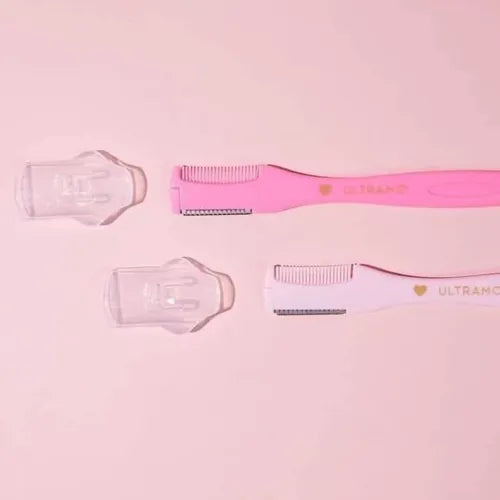 Perfilador para Cejas ULTRAMO – Navaja para Dama con Peine Integrado (pz)