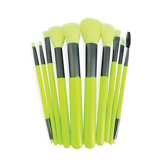 Set de Brochas Kabuki 10 Piezas | Maquillaje Profesional