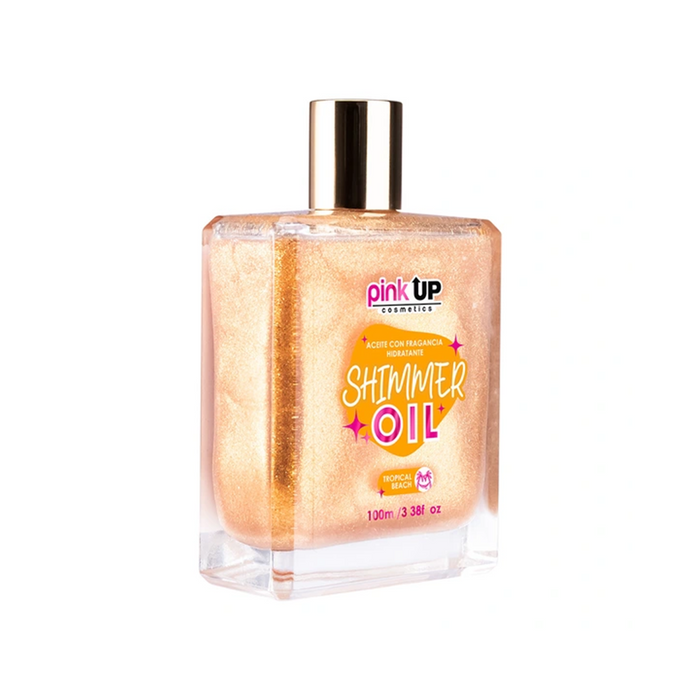 Shimmer Oil Pink Up | Iluminador con Fragancia y Brillo Radiante