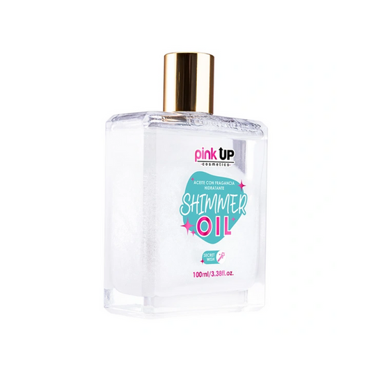 Shimmer Oil Pink Up | Iluminador con Fragancia y Brillo Radiante