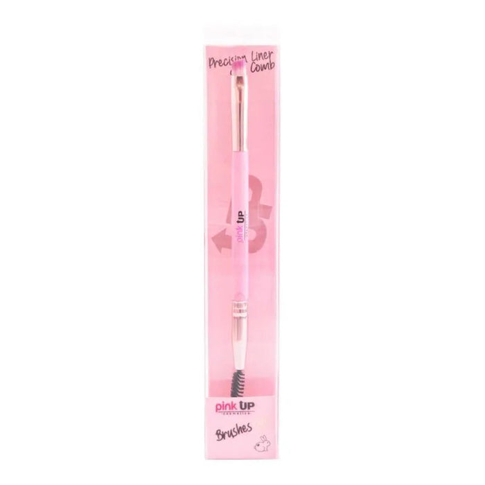 Brocha PRO PK28 Precision Liner and Comb – Pink Up