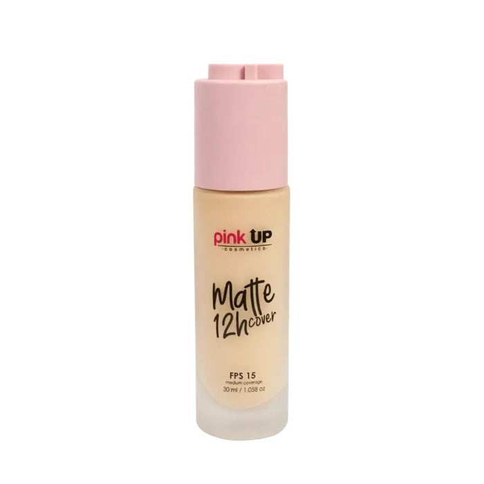 Maquillaje Líquido Matte Cover 12h pink up