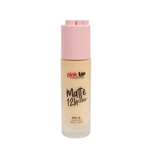 Maquillaje Líquido Matte Cover 12h pink up