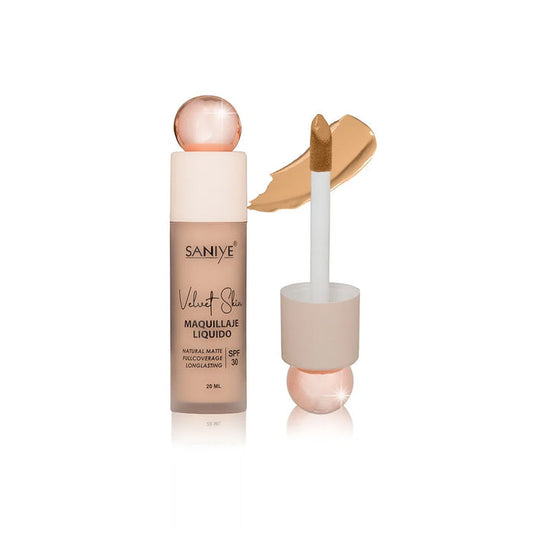 Maquillaje Velvet Skin – Saniye