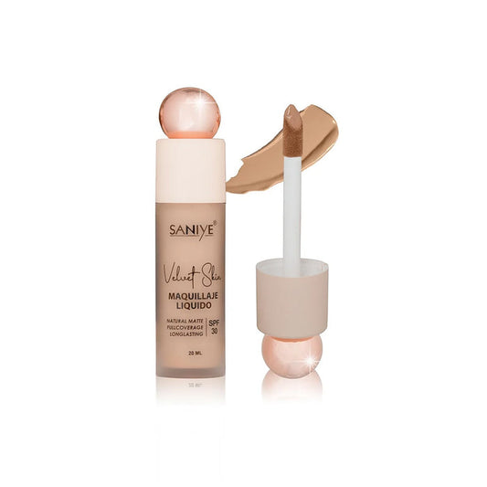 Maquillaje Velvet Skin – Saniye