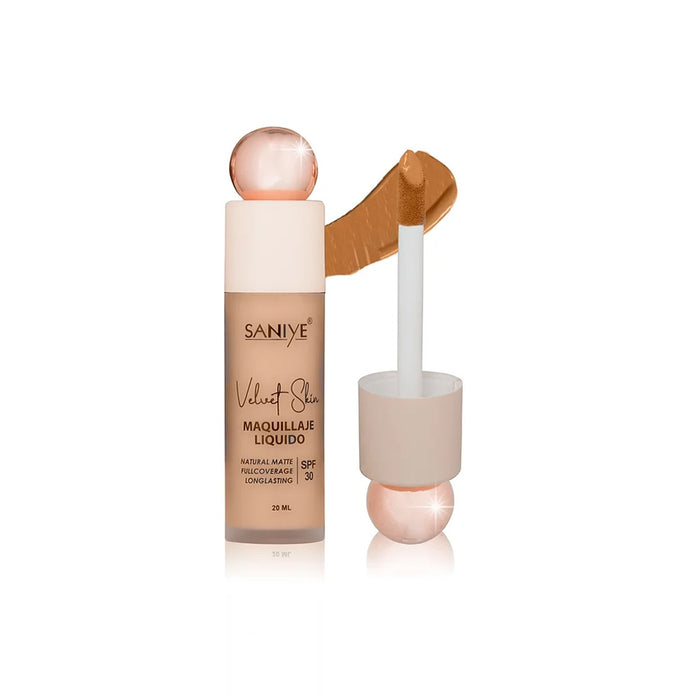 Maquillaje Velvet Skin – Saniye