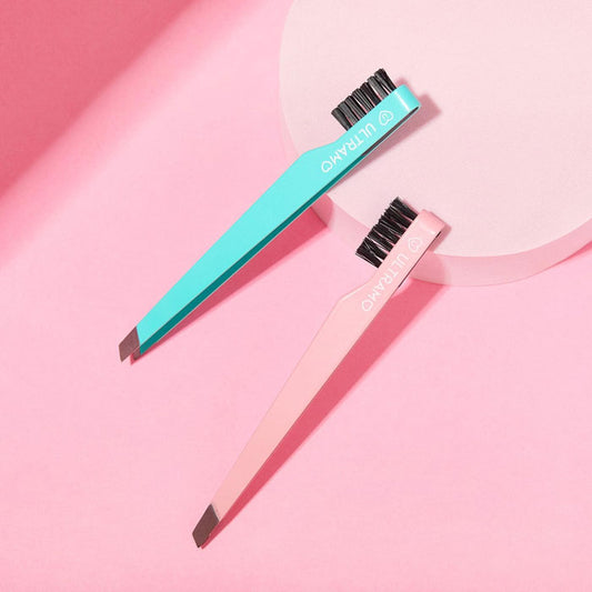 Pinzas para Depilar con Cepillo ULTRAMO – Precisión y Orden en un Solo Herramienta