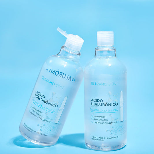 Tónico Facial Ácido Hialurónico 500 ml – Hidratación Profunda y Piel Suave