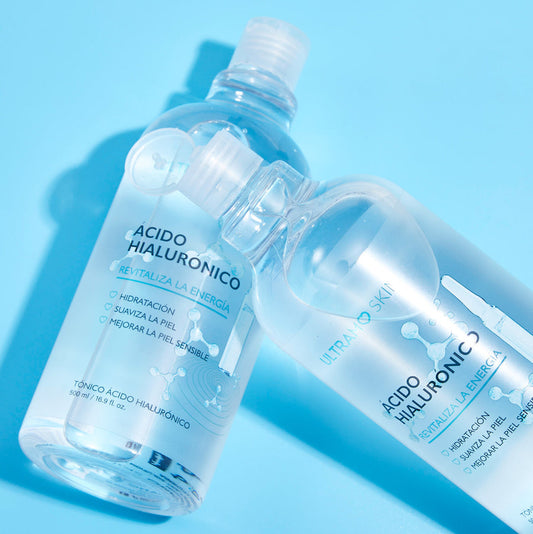 Tónico Facial Ácido Hialurónico 500 ml – Hidratación Profunda y Piel Suave