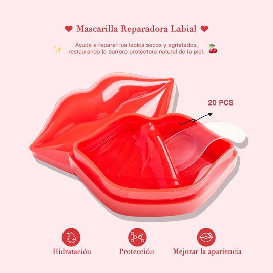 ULTRAMO Big Lips | Set de 20 Mascarillas Labiales Reparadoras